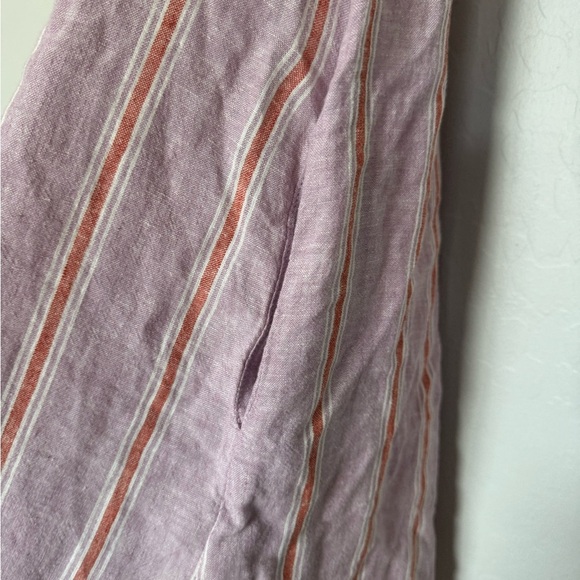 Marine Layer Lake Tank Dress in Lavender Stripe size XS - Picture 4 of 9